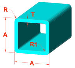 Square Tube Shape